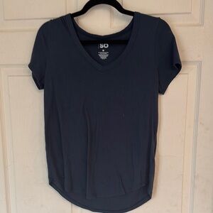 SO Blue Fitted Short Sleeve T-Shirt women’s medium
